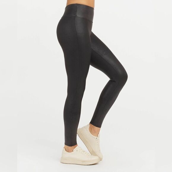 Spanx Faux Leather Leggings - Picture 3 of 10